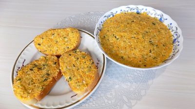 Овощная начинка для бутербродов и пирогов