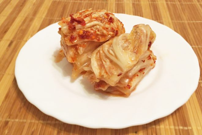 Острая маринованная капуста Кимчи по-корейски