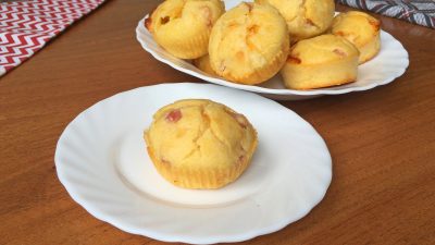Маффины с ветчиной и сыром