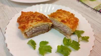 Сочная рыба с хрустящей сырной корочкой