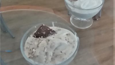 Мусс из замороженных бананов