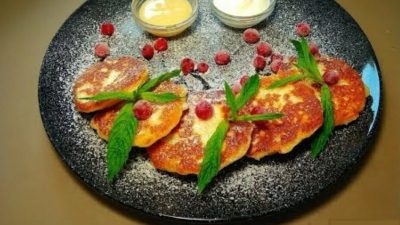 Творожные сырники на сковороде к завтраку