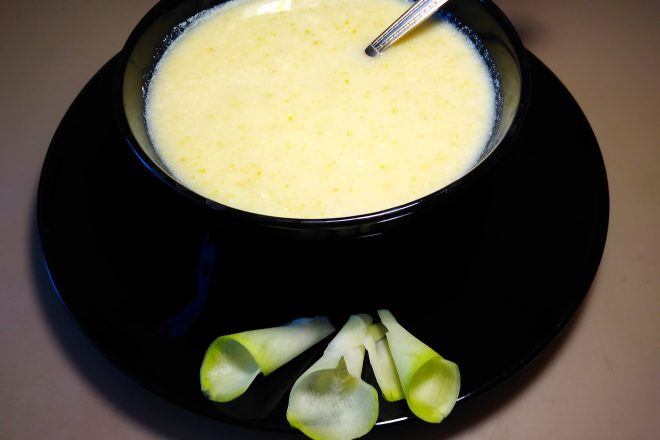 Крем-суп из кабачков и картофеля