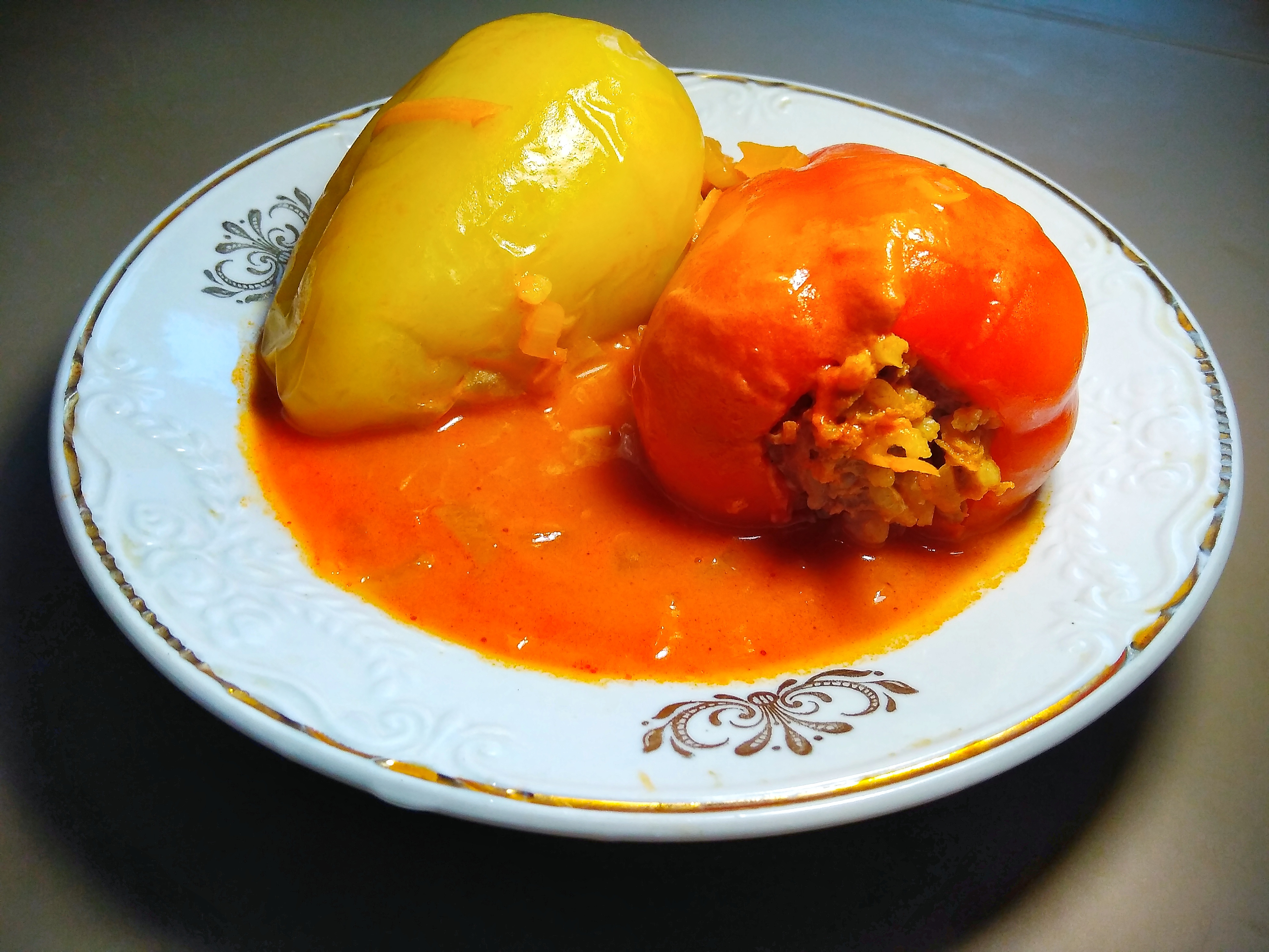 Фаршированные морковью и луком на зиму сладкие перцы: рецепт с пошаговым фото
