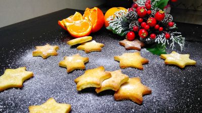 Печенье Апельсиновые звезды с корицей
