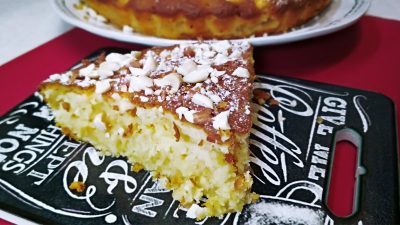 Лимонный пирог на сметане и сливочном масле