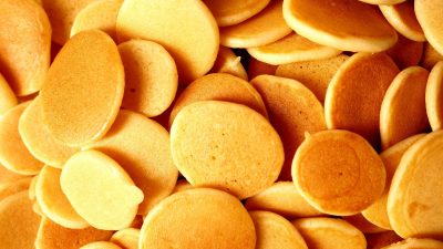 Мини панкейки на молоке