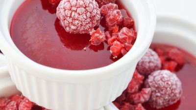 Соус Малиновый винегрет для зеленого салата