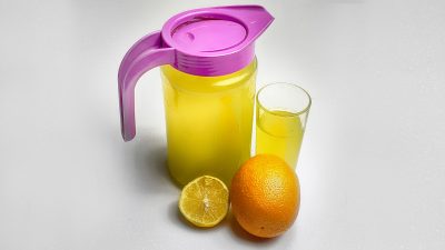 Лимонад по-домашнему из апельсин и лимона
