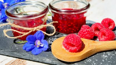 Джем из малины с лимонной кислотой