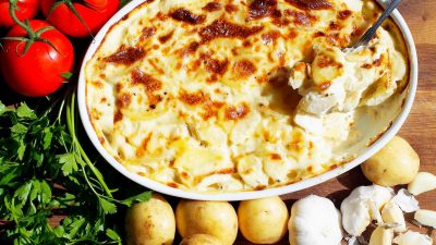 Картофельный гратен Дофинуа