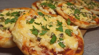 Пицца Школьная с курицей, грибами и сыром