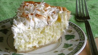 Ванильно-кокосовый пирог
