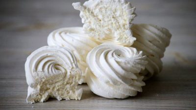 Ванильно-яблочный зефир по-домашнему