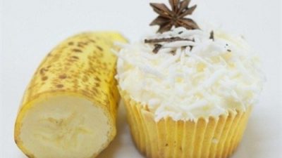 Ванильные банановые кексы