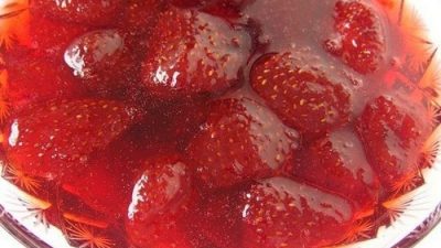Варенье из клубники с соком лимона
