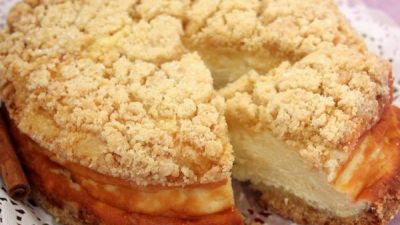 Ватрушка «Королевская» с творогом в духовке