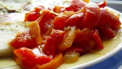 Венгерское лечо из болгарских перцев