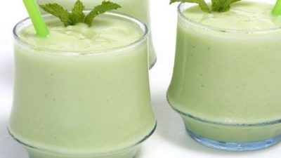 Виноградный смузи с киви