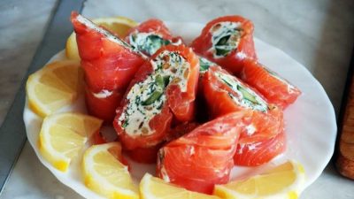 Вкусная пародия на суши по-домашнему
