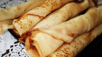 Вкусные тонкие блины на молоке по-домашнему