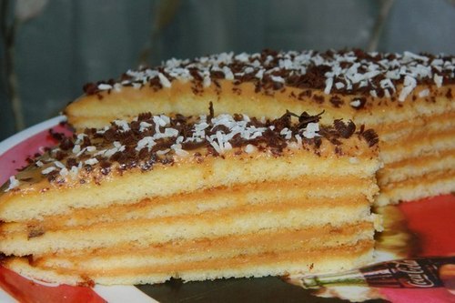 Вкусный домашний торт со сметанным кремом