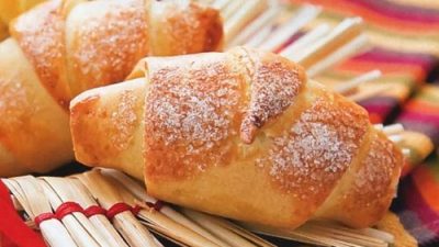 Хрустящие круассаны с маком