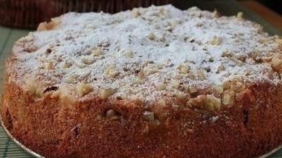 Яблочный пирог «Домашний» с изюмом