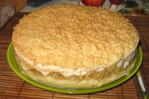 Яблочный пирог «Мечта» по-домашнему
