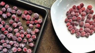 Ягодные конфеты «Клюква в сахаре»