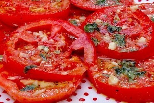 Закусочные помидоры по-итальянски