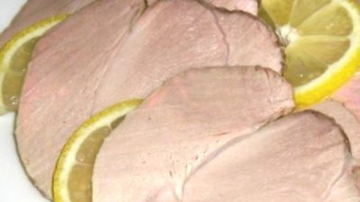Запеченное мясо маринованное для нарезки