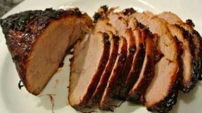 Запеченное мясо в белом вине по-итальянски