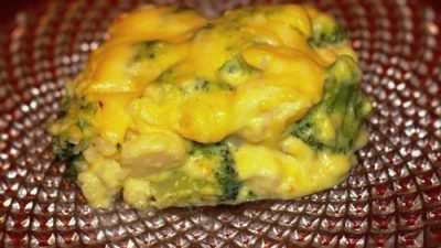 Запеканка из брокколи и цветной капусты с сыром