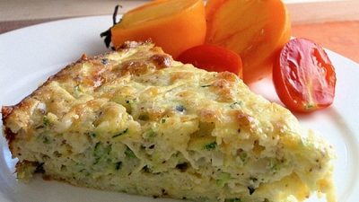 Запеканка из кабачка с сыром фета