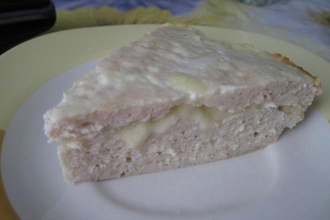 Запеканка из куриного филе с сыром в духовке