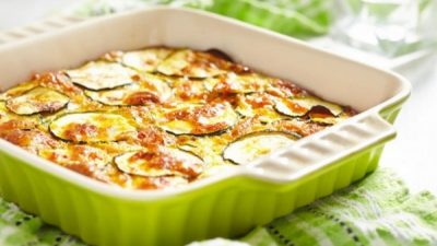 Запеканка из овощей с сыром пармезан