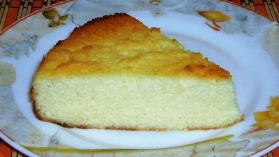 Запеканка из творога и манной крупы