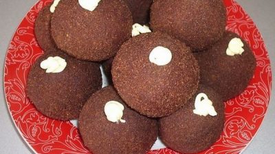 Заварное пирожное «Картошка» с какао