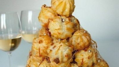 Заварные домашние пирожные