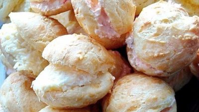 Заварные французские «Гужеры» с начинкой