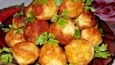 Зажаристые картофельные шарики