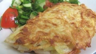 Жареная тилапия в картофельной шубке