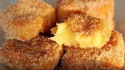 Жареное молоко с корицей к чаю