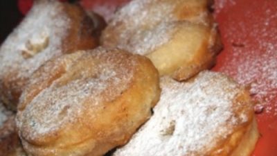 Жареные в тесте яблоки