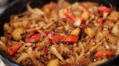 Жаркое из овощей по-вегетариански
